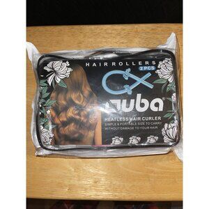 2Pcs Tik Tok Heatless Hair Curlers No Heat Hair Styling Tool Flexi Rods Headband